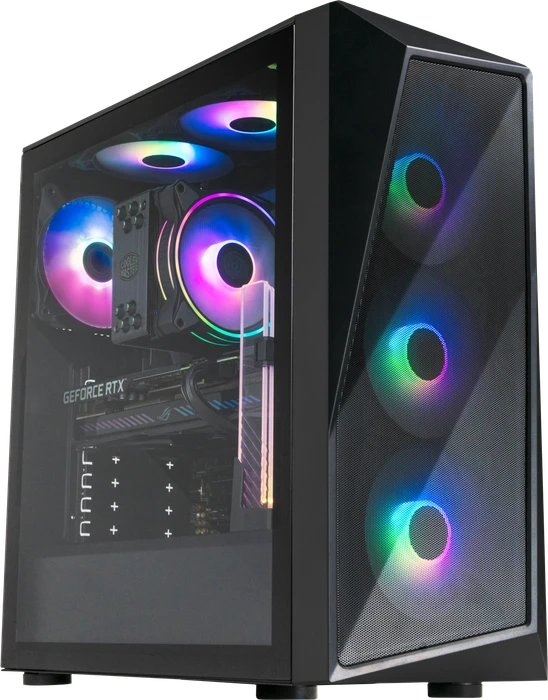 Cooler Master CMP 520, schwarz, Glasfenster