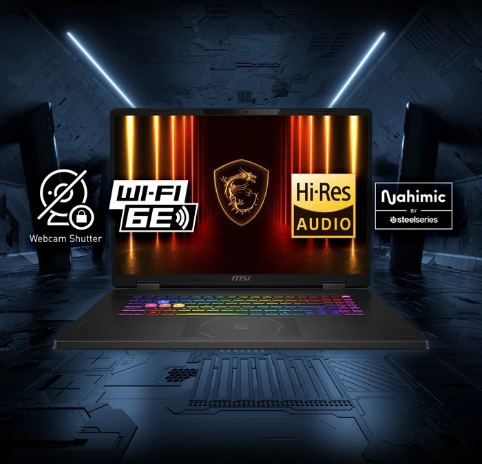 MSI Crosshair 18 HX AI A2XWGXKG-077, Core Black, Core Ultra 9 275HX, 32GB RAM, 1TB SSD, GeForce RTX 5070, DE