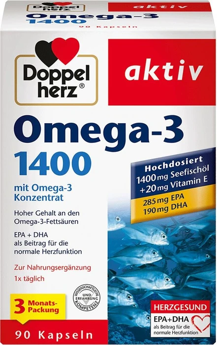 Doppelherz Omega-3 1400 Kapseln