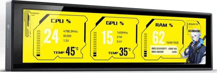 Jonsbo DS916, Monitor Kit, Black
