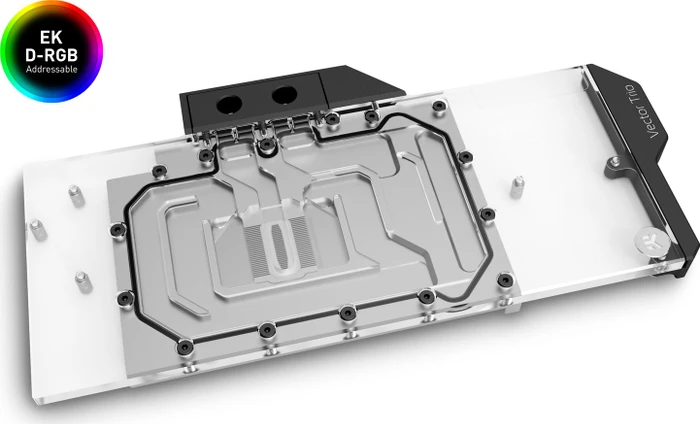 EK Water Blocks Quantum Line EK-Quantum Vector Trio RTX 3080/3090 D-RGB, Nickel, Acryl