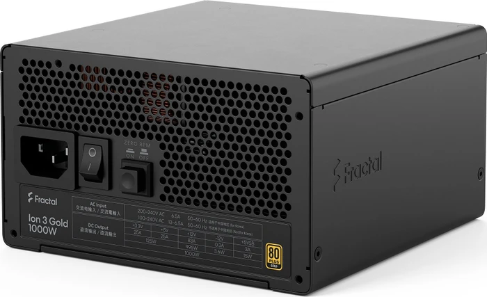 Fractal Design Ion 3 Gold schwarz 1000W, ATX 3.1