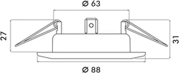 nobilé D3830 Einbauleuchte