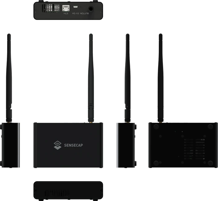 Seeed Technology SenseCAP M1 LoRaWAN Indoor Gateway, EU868, LoRa, 863-870MHz, 4GB