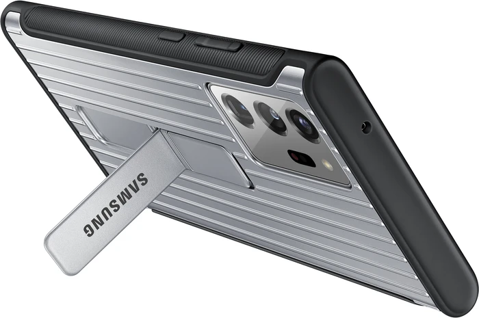 Samsung Protective Standing Cover für Galaxy Note 20 Ultra silver