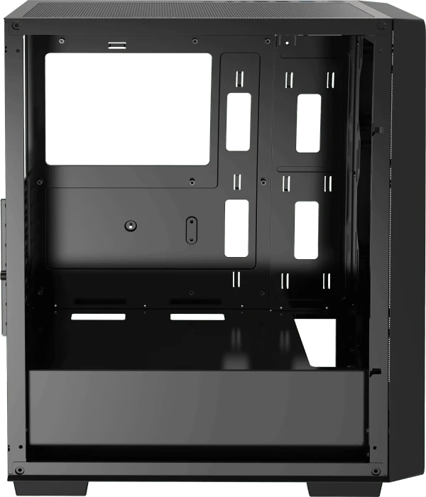 Ocypus Gamma C60, schwarz, Glasfenster