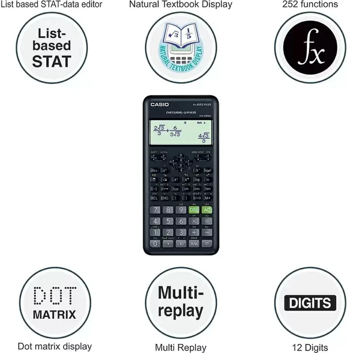 Casio FX-82ES PLUS 2nd Edition