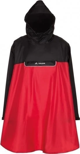 Vaude Valero Poncho rot