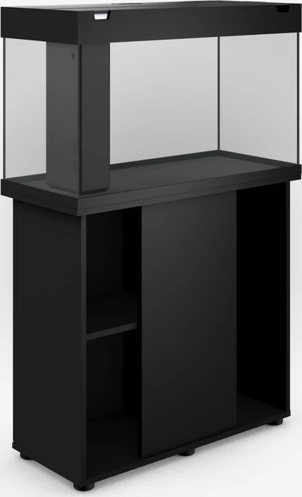 Juwel Rio 125 LED Aquarium-Set mit Unterschrank, schwarz/schwarz, 125l