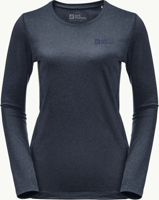 Jack Wolfskin Sky Thermal Funktionsshirt langarm night blue (Damen)