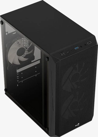 AeroCool CS-107, Lüfter LED RGB, Acrylfenster