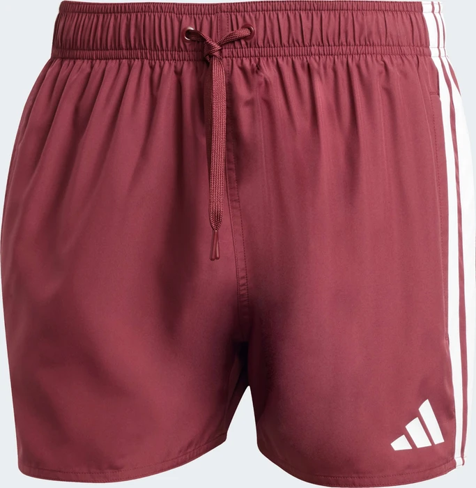 adidas 3-Streifen 3-Inch Badeshorts shadow red/white (Herren)