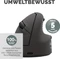 Fellowes Breyta Plus Vertical Mouse, medium, schwarz, USB/Bluetooth Vorschaubild