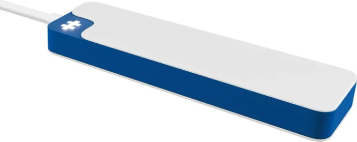 Targus HyperDrive Flex 4 USB-C Hub, USB-C 3.0 [Stecker], weiß