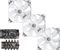 Bitspower Notos 120 Fan Digital RGB weiß, LED-Steuerung, Lüftersteuerung, 120mm, 3er-Pack Vorschaubild
