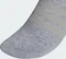 adidas Cushioned Sportswear Ankle Socken medium grey heather/white/black, 3 Paare Vorschaubild