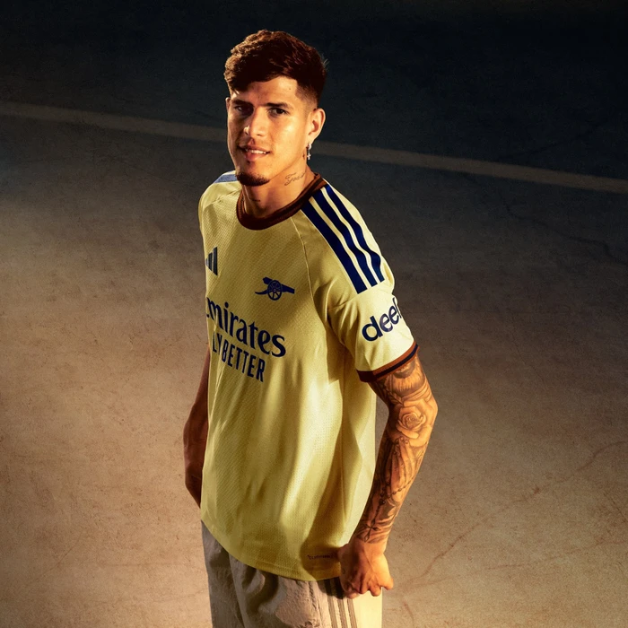 adidas FC Arsenal Authentic 2026/2027 Ausweichtrikot almost yellow (Herren)
