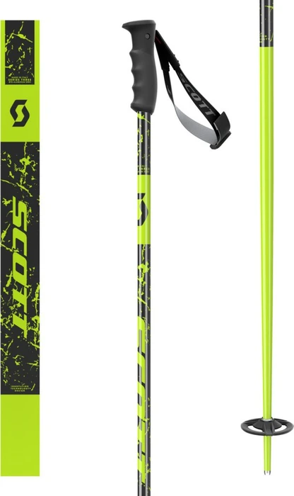 Scott Pure SRS Alpin Skistock fluo yellow (Modell 2023/2024)
