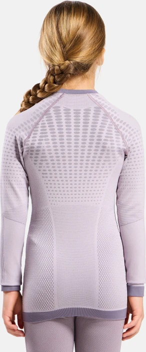 Odlo Performance Warm Funktionsshirt langarm misty lilac (Junior)