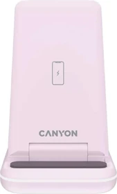 Canyon 3-in-1 Wireless Charging Station WS-304 rosa