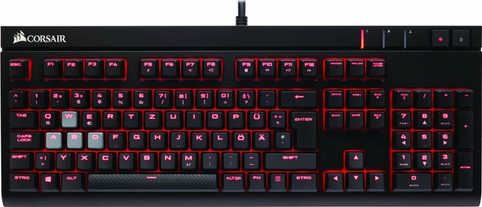 Corsair Strafe, MX RED, USB, DE