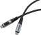 Verbatim Sync & Charge USB-C Kabel mit Leistungsanzeige-Display, USB 2.0, 480Mb/s, 100W PD 3.0/QC 3.0, USB-C Stecker auf USB-C Stecker, schwarz, 1.2m Vorschaubild