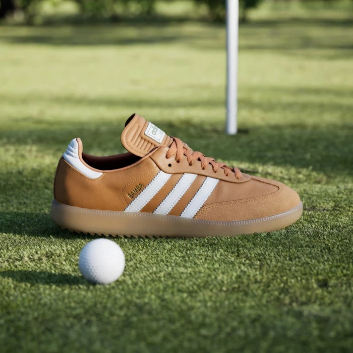 adidas Samba Spikeless Golf rustic orange/cloud white/gum