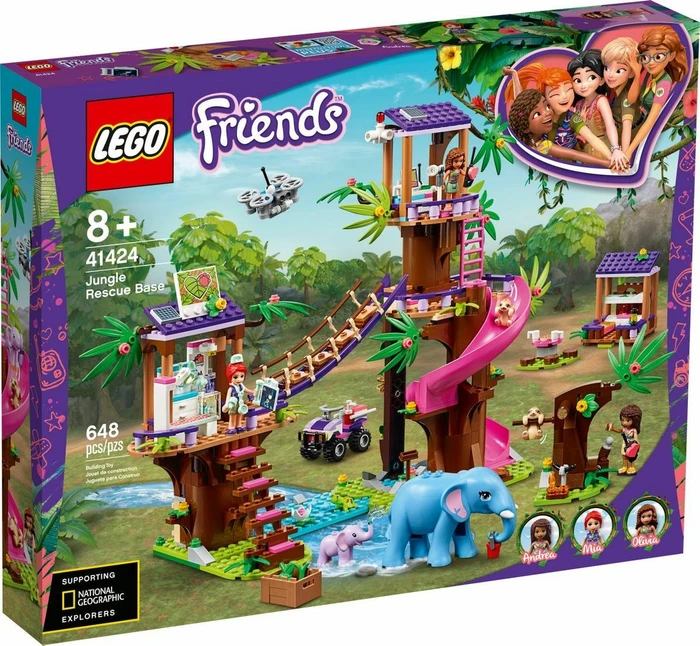 LEGO Friends - Tierrettungsstation im Dschungel