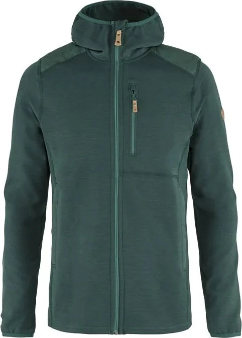 Fjällräven Keb Fleece Hoodie Jacke arctic green (Herren)