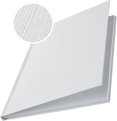 Leitz Buchbindemappe impressBIND Hardcover 7mm, A4, weiß, 10er-Pack