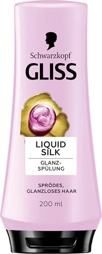 Schwarzkopf Gliss Liquid Silk Glanz-Spülung, 200ml