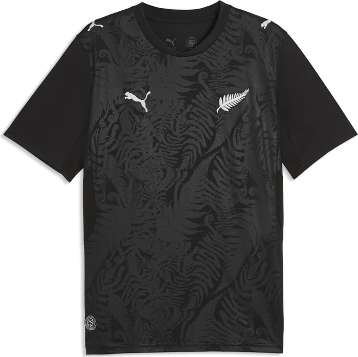 Puma FIFA WM 2026 Neuseeland Heimtrikot kurzarm puma black/puma silver (Herren)
