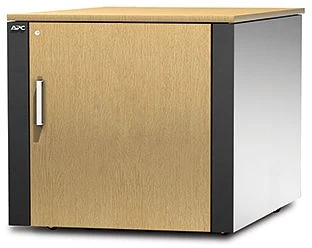 APC NetShelter CX Mini Serverschrank 12HE, schallgedämmt, 930mm tief