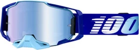 100% Armega Schutzbrille royal/blue mirror
