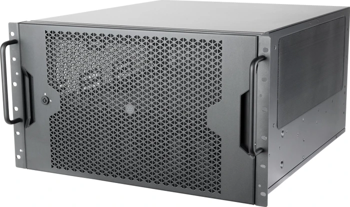 SilverStone RM61-312, schwarz, 6HE, ATX