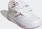 adidas Tensaur Hook and Loop cloud white/almost blue/bliss lilac (Junior) Vorschaubild