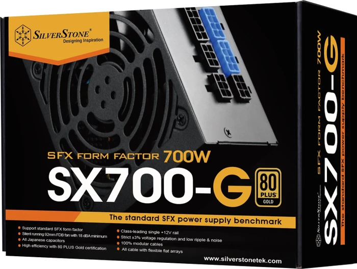 SilverStone SFX Series SX700-G (Rev. 1.1) 700W, SFX