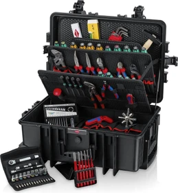 Knipex Robust45 Move Mechanik Handwerkzeugset inkl. Koffer, 90-tlg.