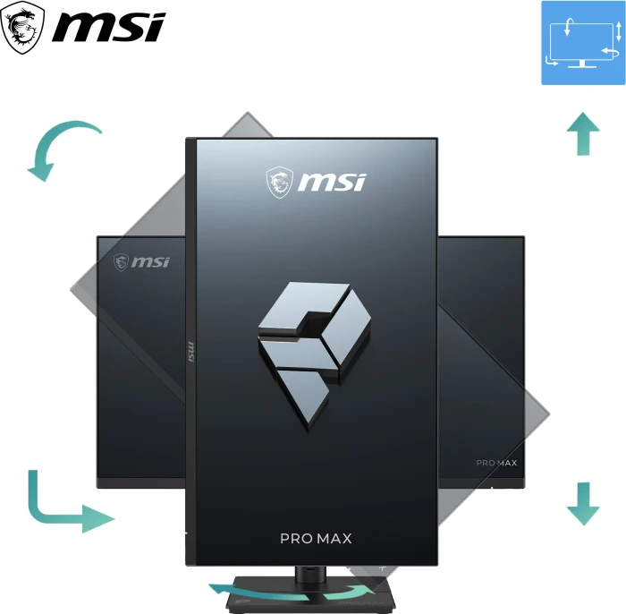 MSI PRO MAX 27P 8MG-016DE, schwarz, Ryzen 7 255, 16GB RAM, 512GB SSD, DE
