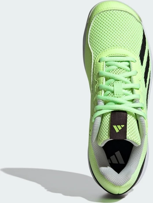 adidas Courtflash green spark/aurora black/lucid lemon (Junior)