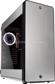 Raijintek Asterion Plus, silber, Acrylfenster