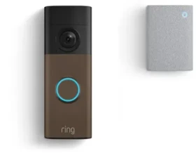 Ring Battery Video Doorbell Gen2, Matte Mocha, inkl. Türgong, Video-Türklingel