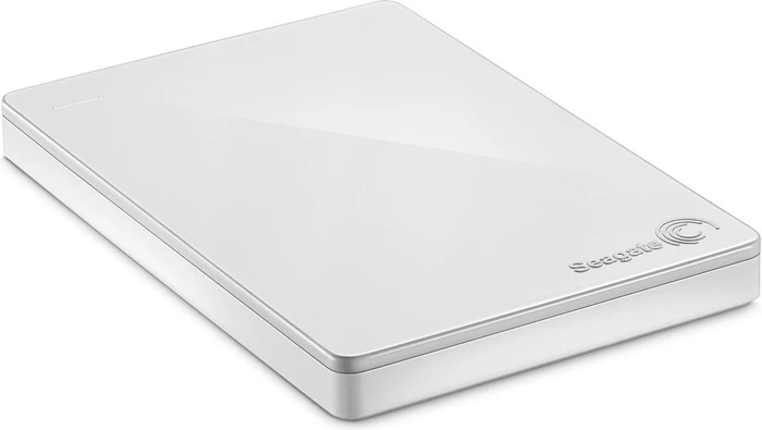 Seagate Backup Plus Slim Portable, weiß, 1TB, USB 3.0 Micro-B