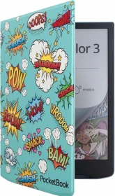 PocketBook Flip Cover für InkPad 2/3/4, PU, comic