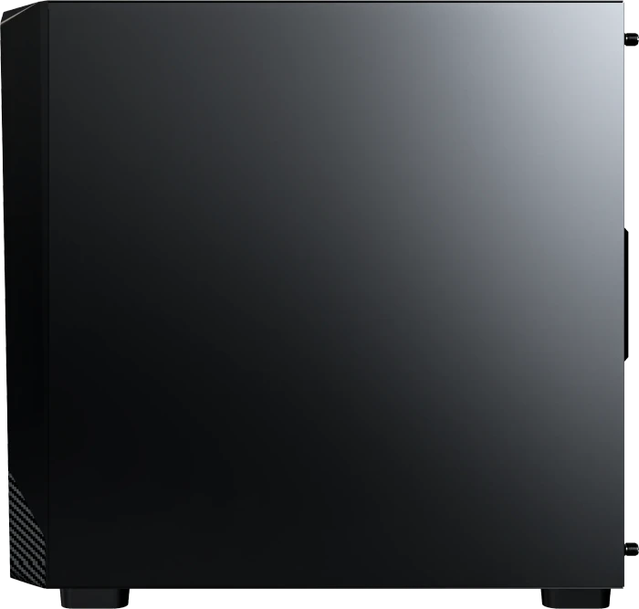 Montech X5M, schwarz, Glasfenster