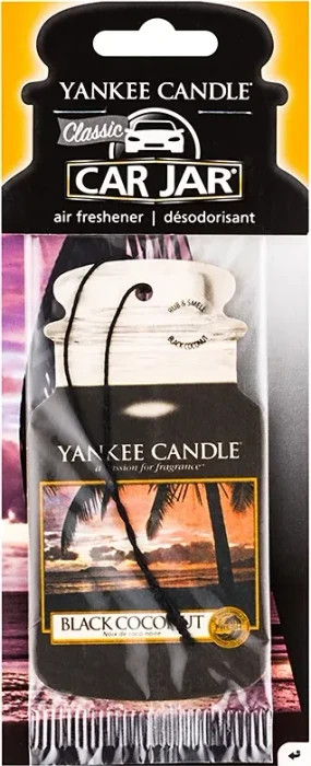 Yankee Candle Car Jar Black Coconut