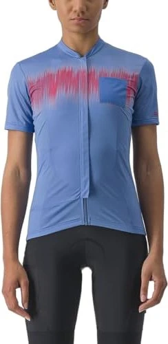 Castelli Unlimited Sentiero 2 Trikot kurzarm mediterranean blue (Damen)