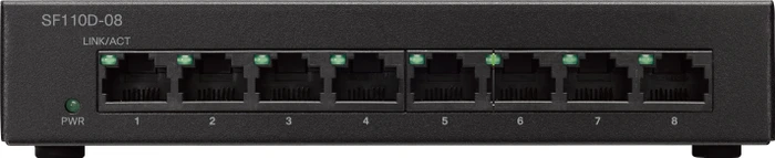 Cisco SF110 Desktop Switch, 8x RJ-45