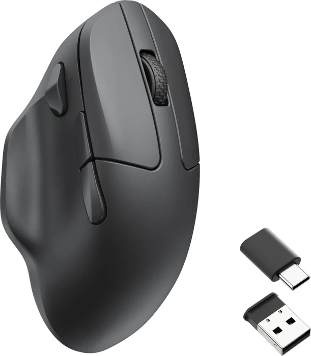 Keychron M7 Wireless Mouse schwarz, USB/Bluetooth
