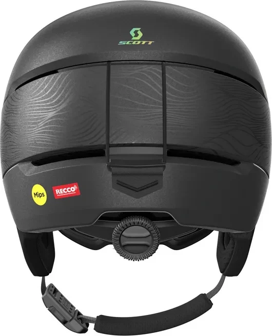 Scott Flow Pro MIPS Helm granite black/holo grey
